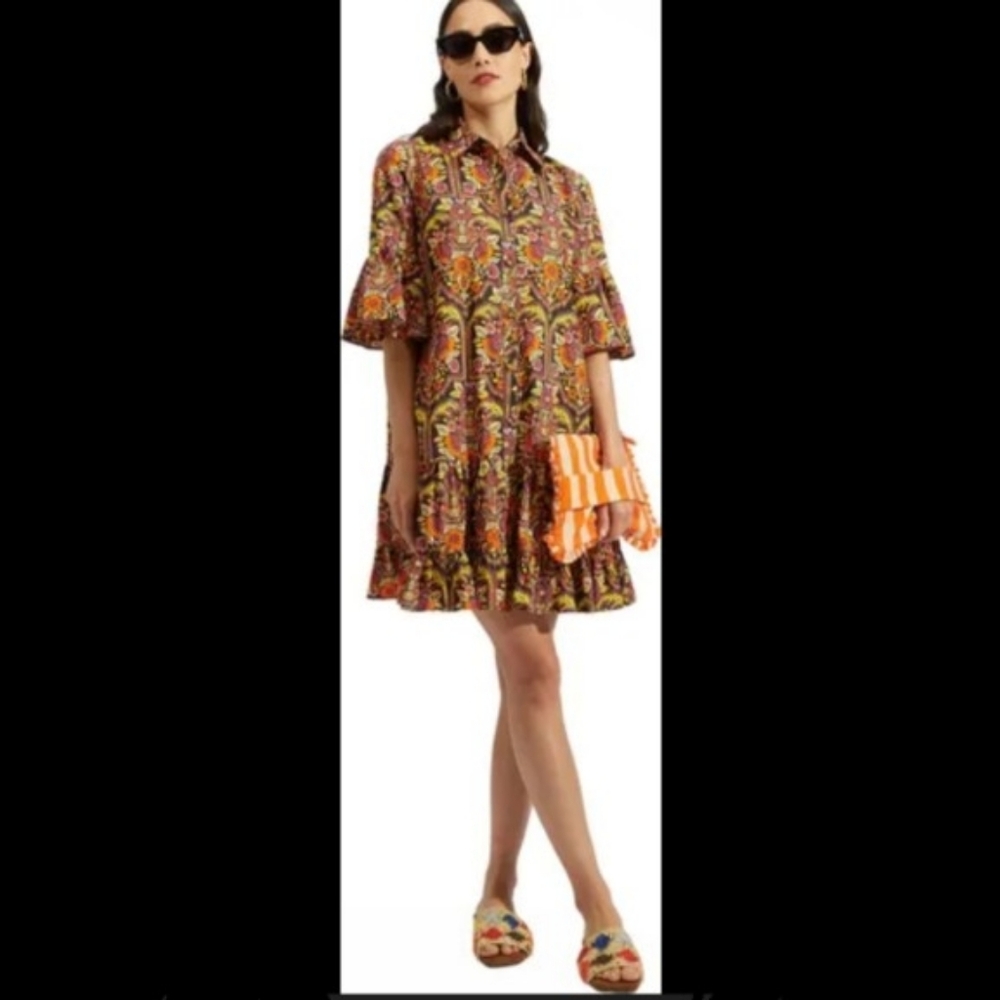 LA DOUBLEJ choux mini swing dress corte S